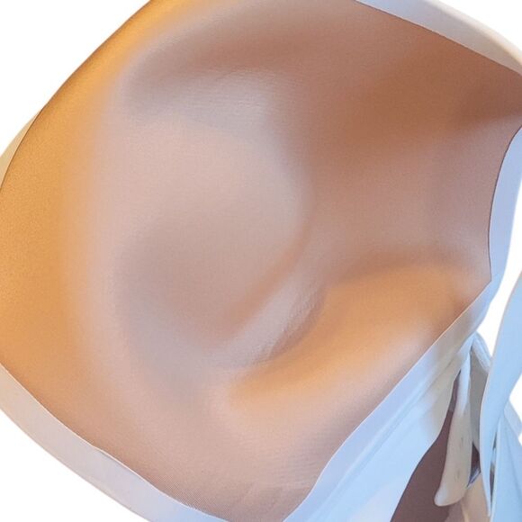 Knix Women's White Zip Front Sports Bra Size 5 - Picture 5 of 5